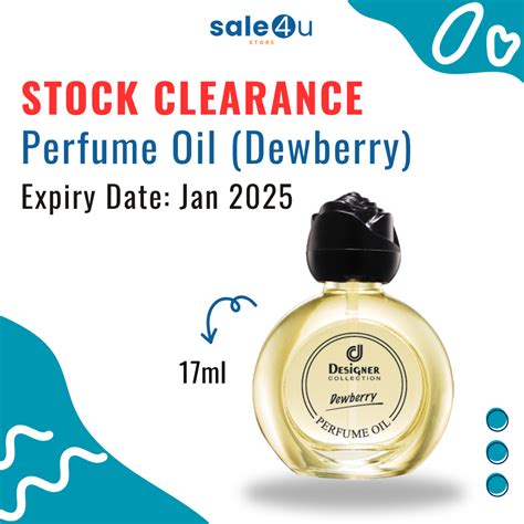 designer collection dewberry perfume oil
